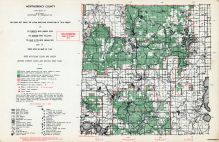 Montmorency County, Michigan State Atlas 1955